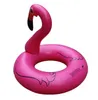 Uppblåsbar flamingo Swim Ring Pool Float Toys 90 cm barn vuxen simning ring cirkel party dekoration strandvatten party leksak