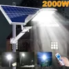 Nowe światło słoneczne LED 500000 lm Aluminium Solar Street Light z zdalnym sterowaniem IP65 Solar Wall Lampa