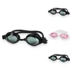 Lunettes de vente chaudes Enfants adultes lunettes de natation imperméables Prévenir la brume Protection UV confortable Lunettes de miroir de natation en gel de silice