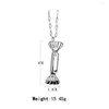 Pendant Necklaces Stainless Steel Hip Hop Street Dance Men Women Funny Halloween Candy Necklace Fashion Jewelry Gift For Him With Chain