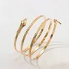 Vente chaude Bracelet Serpent Spirale Bras Manchette Brassard Brassard Bracelet Bijoux Pour Femmes