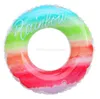 New Children swim ring tubes Pool Floats kids adults swim buoy mattress donut floating swimming ring Water Sport Accessories Beach Circle Toys 60-100cm Alkingline