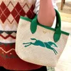 mirror quality Straw Raffias Basket Beach Designer bag strap Womens mens Luxury handbag Clutch Bag Cross Body Tote woven Vintage travel summer satchel Shoulder Bags