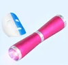365nm uv flashlight Fluorescent detection pen lamp led ultraviolet aluminium alloy Torch portable girls women pocket lights detector lamp