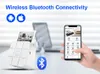 Drukarki 300dpi drukarka fotograficzna Bluetooth bezprzewodowa etykieta naklejka drukarka kod kreskowa termiczna mini przenośna drukarka fotograficzna Android iOS