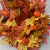 Decorative Flowers Halloween Wreath Plastic Artificial Flower Lightweight Decoration Pretty Ornamental Fake Decor