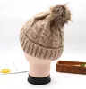 Bonnet de marque de haute qualité tricoté chapeaux d'hiver adultes femmes tête oreilles plus chaud tricot épais polaire chapeau femmes neige Ski casquette béret