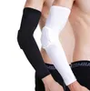 Mens sport pallacanestro tiro gomitiere a nido d'ape protezione supporto protezione elastico compressione manica braccio scalda