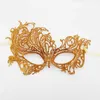 Máscaras de dormir Máscara de Halloween Sexy Renda Máscara Oca Feminina Festa Boate Rainha Máscara de Olho Máscara Baile de Máscaras Traje Prata Ouro Máscaras Eróticas J230602