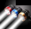 Bike front lights Bicycle head lights 1200LM LED flashlight torch 3Modes Headlamp Headlight Bike Light Bicycle Front Lamp HeadLight