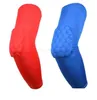 Mens Sport Basketball Shooting Honeycomb Elbow Pads Protector Support Guard Elastic Compression Arm Sleeve Warmers