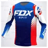 T-shirts pour hommes 2023 Maillots de descente pour hommes Hpit Fox VTT Chemises VTT Offroad DH Maillot de moto Motocross Vêtements de sport Vélo 23SS