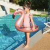 Nadmuchiwany pierścień pływacki Flamingo jednorożca basen powietrzny materac pływak w wodzie zabawka dla dzieci niemowlęta pierścień pływa