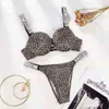 mode luxe ontwerper sexy bh-sets meisje glad ademend ondergoed set verstelbaar vrouwelijk diamanten ondergoed dames vs slips bh's