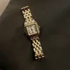 Automatisch mechanisch uurwerk horloge diamant designer horloge mode 50 meter waterdicht quartz montre homme vierkant iced out horloges paar stijl SB002 C23