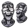 Taktik Maske 2 Delik Tam Yüz Koruyucu Maske Kayak Kafatası Maskeleri Nefes Alabilir Yaz Soğutma Kapağı Balaclava Hood Motosiklet Motosiklet Kaskları Liner Şapka Sihirli Eşarp