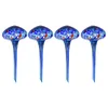 Watering Apparatuur 4 Stuks 170 Ml Bloem Apparaat Plug En Play Geautomatiseerde Druppelirrigatie Blauwe Kleur Dots Paddestoel Vorm automatische Dri