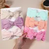 2PCS Hair Accessories 3Pcs/Lot Cable Knit Baby Headbands For Children Elastic Girls Turban Kids Bands Newborn Headwrap