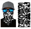 Bandana stampata multifunzionale Sciarpe magiche senza cuciture Buffe Balaclava Maschere per il viso Outdoor Antipolvere Ciclismo Corsa Escursionismo Scaldacollo Ghetta Sweatband