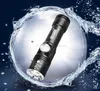 USB Inside Battery T6 Powerful 2000LM Led Flashlight Portable mini Light Rechargeable Tactical LED Torches Zoom bike cycling Flashlight