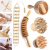 Products Wooden Gua Sha Massage Tool Exercise Roller Sport Injury Gym Body Leg Trigger Point Muscle Roller Sticks Massager Health Care