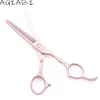 Tools Hairdressing Scissors 6" AQIABI Rose Gold Japan 440C Hair Cutting Scissors Thinning Shears Salon Hair Scissors Barber Shop A9030