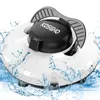 Tauchzubehör Akku-Roboter-Poolreiniger, Vakuum-Schwimm-Abwasserabsaugung mit zwei Motoren, selbstparkend, für Pools mit flachem Boden 230601