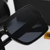 Gafas de sol Gafas de sol cuadradas de gran tamaño para mujer hombre diseño único de las patillas gafas personalizadas lentes marrones gafas para el sol de mujer