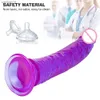 Massage Simulation Dildo with Strong Sucker Penis Sex Shop Wear Pants Lesbian Masturbator G-spot Vagina Stimulator Sex Toys for Couple L230518