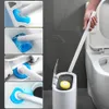 Brushes WallMounted Disposable Toilet Brush Household No Dead End Toilet Cleaning Brush Set Toilet Cleaning Artifact Not Dirty Hands