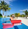 Summer Swimming Pool Inflatable Floating Water Hammock Lounge Bed Chair Summer Inflatable Pool Float Floating Bed