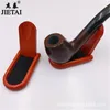 Smoking Pipes Portable handmade solid wood small piece pipe rack, wooden hinge pipe rack accessories