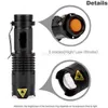 5 colores Flash Light 7W 300LM linternas Q5 LED Camping linterna antorcha enfoque ajustable Zoom linternas impermeables lámpara luces Alkingline