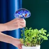 Watering Apparatuur 4 Stuks 170 Ml Bloem Apparaat Plug En Play Geautomatiseerde Druppelirrigatie Blauwe Kleur Dots Paddestoel Vorm automatische Dri