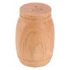 Dinnerware Sets Spice Storage Wooden Jar Condiment Bottles 8 4.5 4.5cm Seasoning Salt Pepper Shakers Bamboo