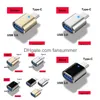 Usb Gadgets 3.0 To Type C Adapter Otg For Book Poco S20 Connector Drop Delivery Computers Networking Computer Accessories Dhdfu