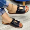 Moda Feminina Sandálias Sapatos Dedo Aberto Vintage Verão Sapatos de Praia Feminino Casual Chinelo Feminino Bonito Nó Borboleta Zapatillas Muje L230518