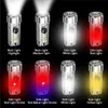 Mini Anahtar Kezlik Feneri Taşınabilir USB Şarj Edilebilir Torch Su Geçirmez Yürüyüş Kamp Lambası Çok Fonksiyonlu Kobu İş Işığı Küçük Cep El Fenerleri Alkingline