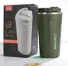 380 ml Kreatywne stali nierdzewne Wokum kawy Portable Outdoor Trvavel Trvavel Camping Water Glass Butelka Rękoch