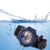 Outdoor-Sport-Armband, multifunktionale wasserdichte Fallschirmschnur-Armbanduhr mit Pfeife, Thermometer, Kompass, SOS-Werkzeug, Überlebensarmbänder