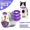 Leashes 3pcs Pet Dogs Calm Collar Efficient Pheromone Collar Relieves Anxiety Calm Relaxing Collar For Cat And Dog Remove Restlessness