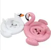 Simring Summer Flamingo Seat Float Float Uppblåsbar baby Spädbarn Simning Pool Beach Toystodlers Sim Circle Pool Toys Baby