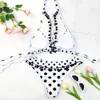 Women's Swimwear swimsuit female bikinis set bikini swim new swimwear wire free swimming women swimwear swimming green low waist 2022 new black J230603