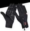 Warme Vollfinger-Handschuhe für den Außenbereich, Polar-Fleece, kapazitive Touchscreen-Handschuhe für Smart-Handys, wasserdichter Winter-Fahrrad-Ski-Handschuh