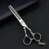 Trimmer 6 "Razor Professional Barber Scissors Japan Frisörsax Frisör Hår Clipper Comb Tonning Shears Hair Cut Tools