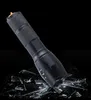 USB rechargeable T6 flashlight built in 18650 battery Tactical flashlights torches waterproof outdoor camping hiking hunting lamp lights