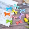 Hair Accessories Fashion Solid Color Butterfly Hairpin for Kids Girls Cute Bowknot Clips Handmade Headwear Children Gifts