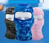 Summer Anti UV Camo Protection Tactical CS Camo Masks Hood andningsbar utomhussport skidmask vindtät dammtät huvudskalle hat cap alkingline
