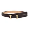 Ceinture noire à la mode Ceintures pour femme designer homme ceinture pour femme Golden Silver Bronze Boucle Ceinturess Largeur 3.8cm Ceinture en grain de litchi 105-125cm avec boîte ceinture femme