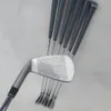 Kompletny zestaw klubów 7pcs Golf wykute P770 Irons 49p RegularStiff Steelgraphit Sals, w tym nagłówki szybkie 230601